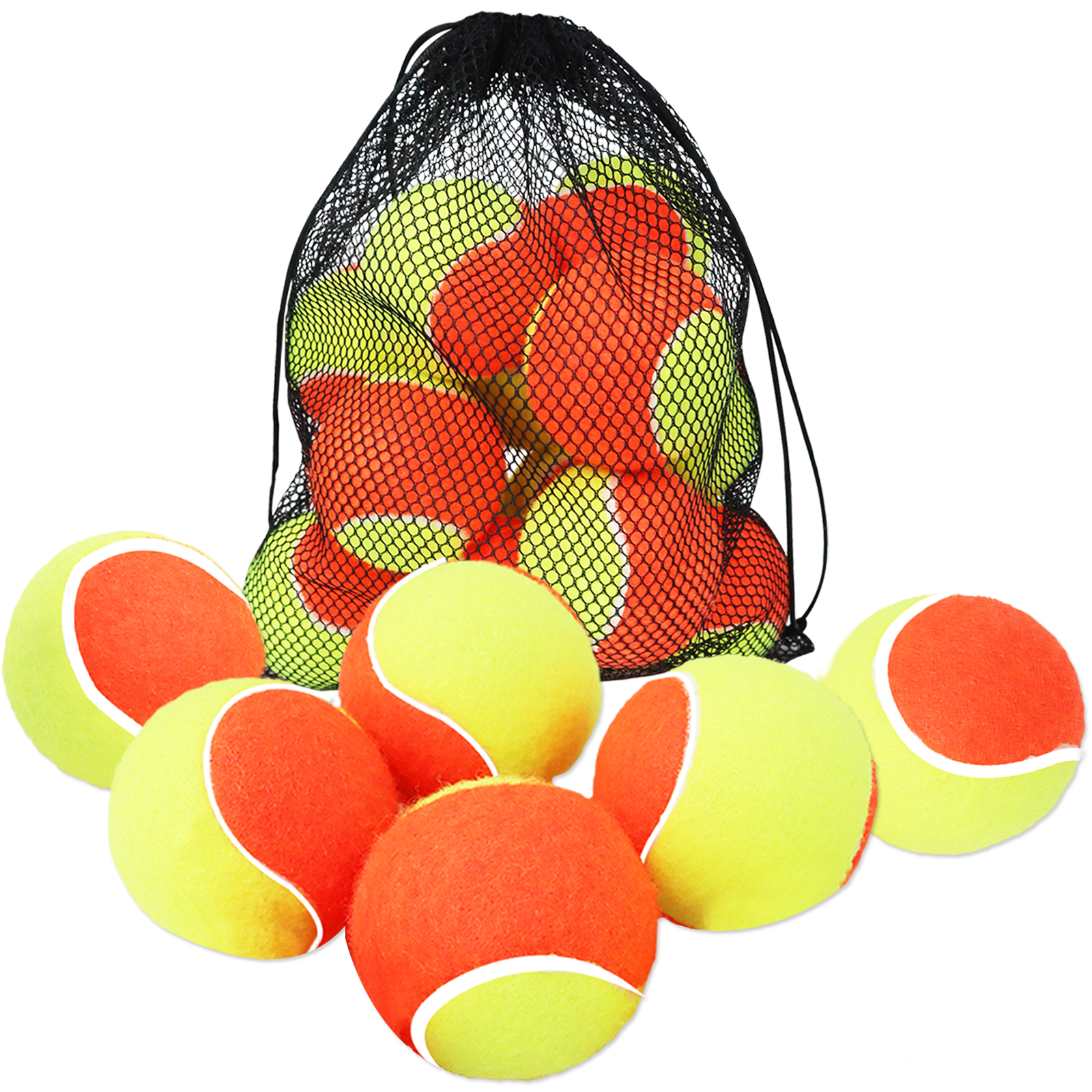 Badminton Youth - 6pcs Kids Tennis Balls Set Soft