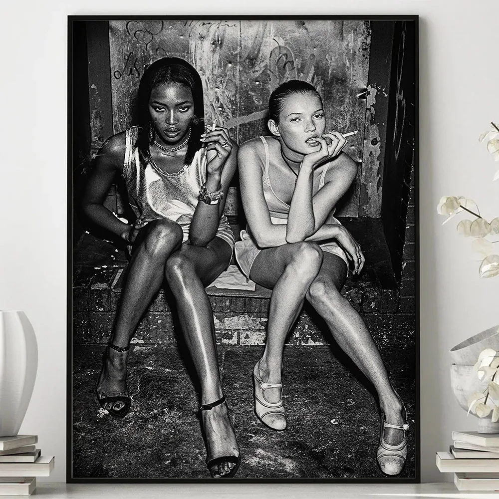 Top Model Naomi Campbell Kate  - Badminton Poster review and price