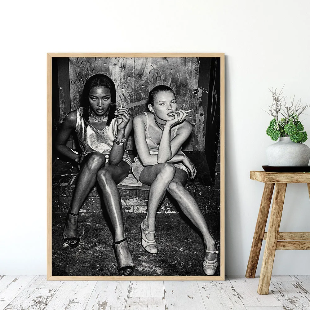 Top Model Naomi Campbell Kate  - Badminton Poster review and price