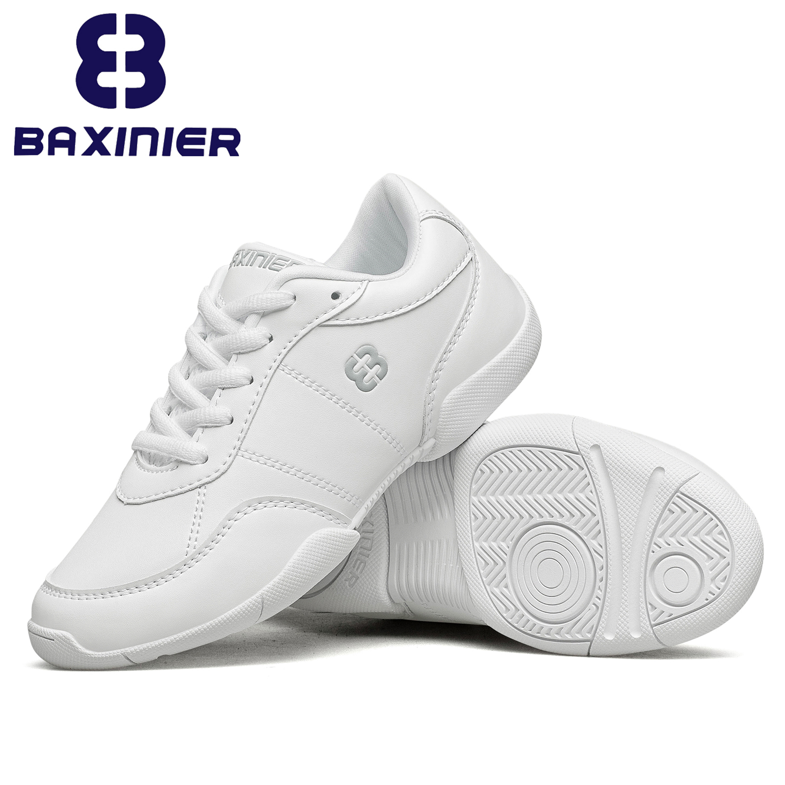 Girls White Cheerleading Shoes - Badminton Junior review and price
