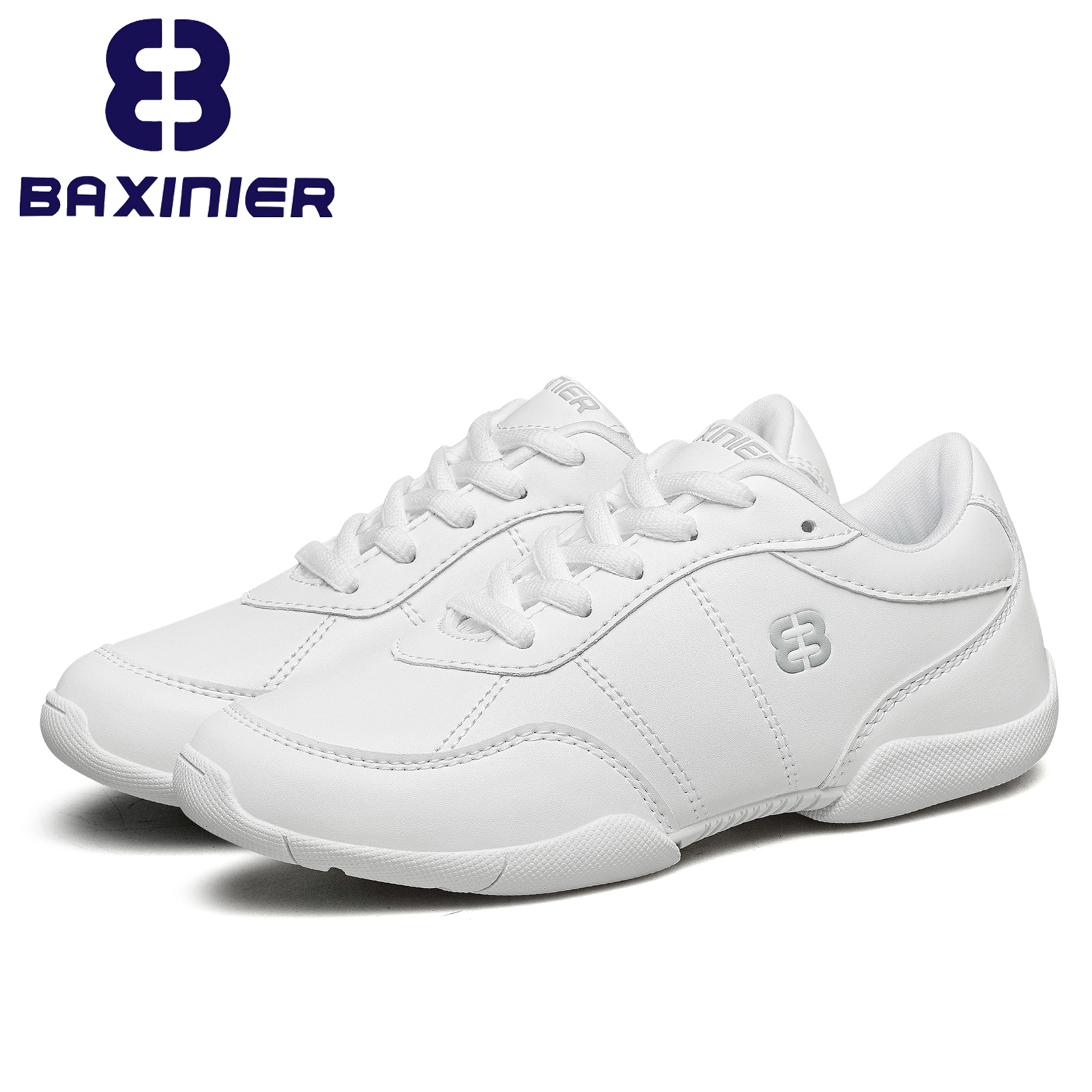 Girls White Cheerleading Shoes - Badminton Junior review and price