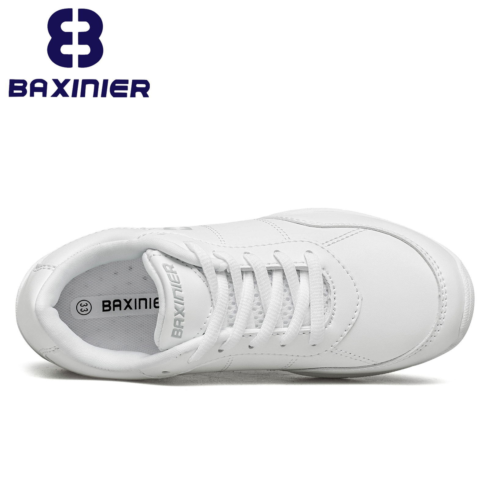 Girls White Cheerleading Shoes - Badminton Junior review and price