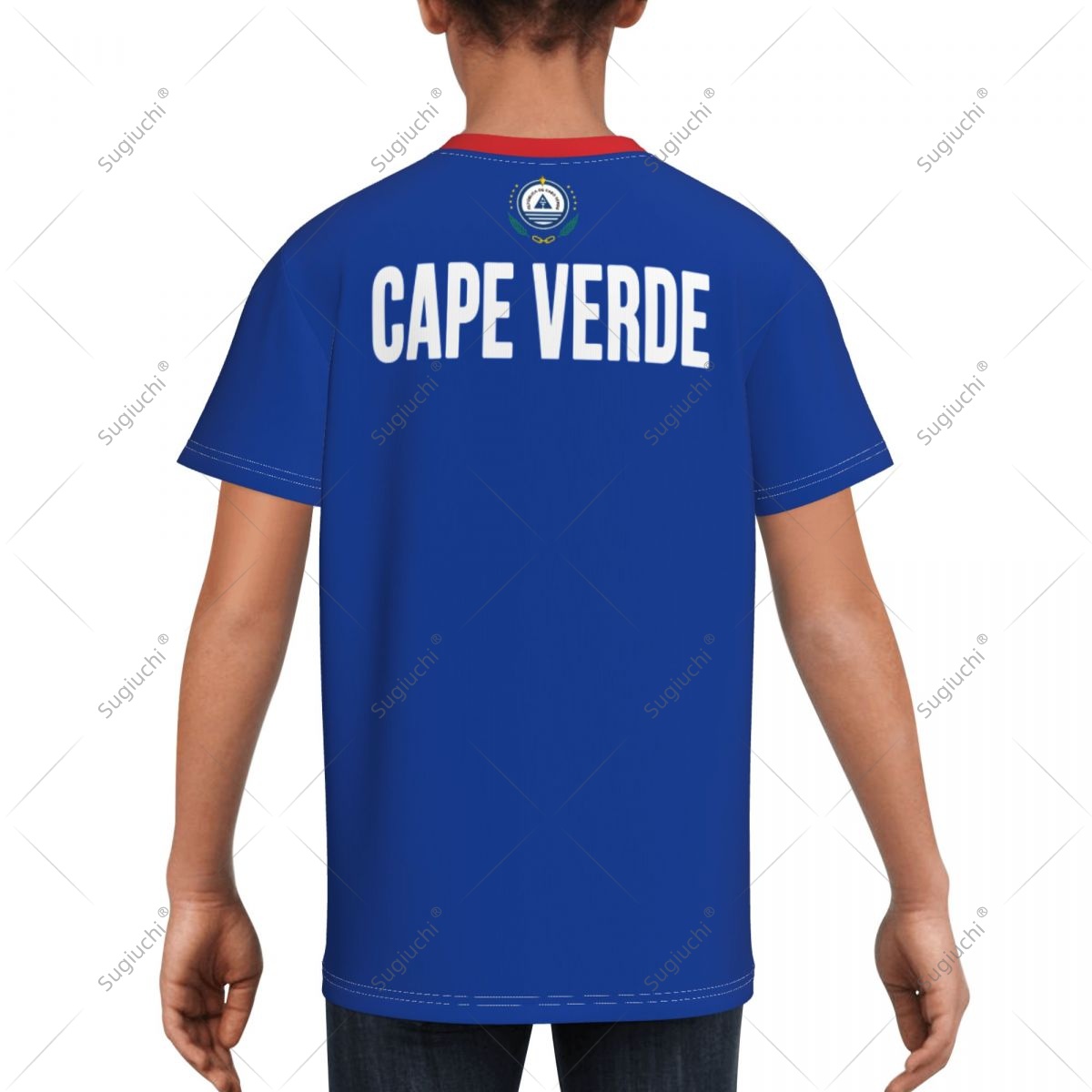 Cape Verde Flag Youth 3D Sport - Badminton Youth review and price