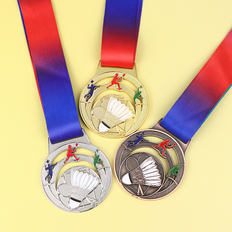 1Pc Metal Badminton Award Meda - Badminton Game review and price