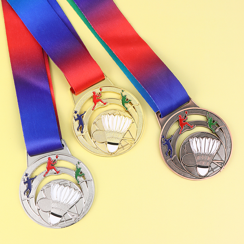 1Pc Metal Badminton Award Meda - Badminton Game review and price