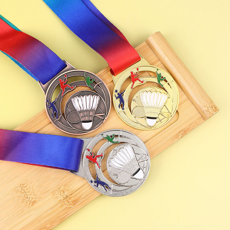 1Pc Metal Badminton Award Meda - Badminton Game review and price