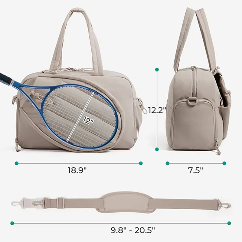 Tennis Badminton Rackets Bag L - Badminton Outdoor review and price