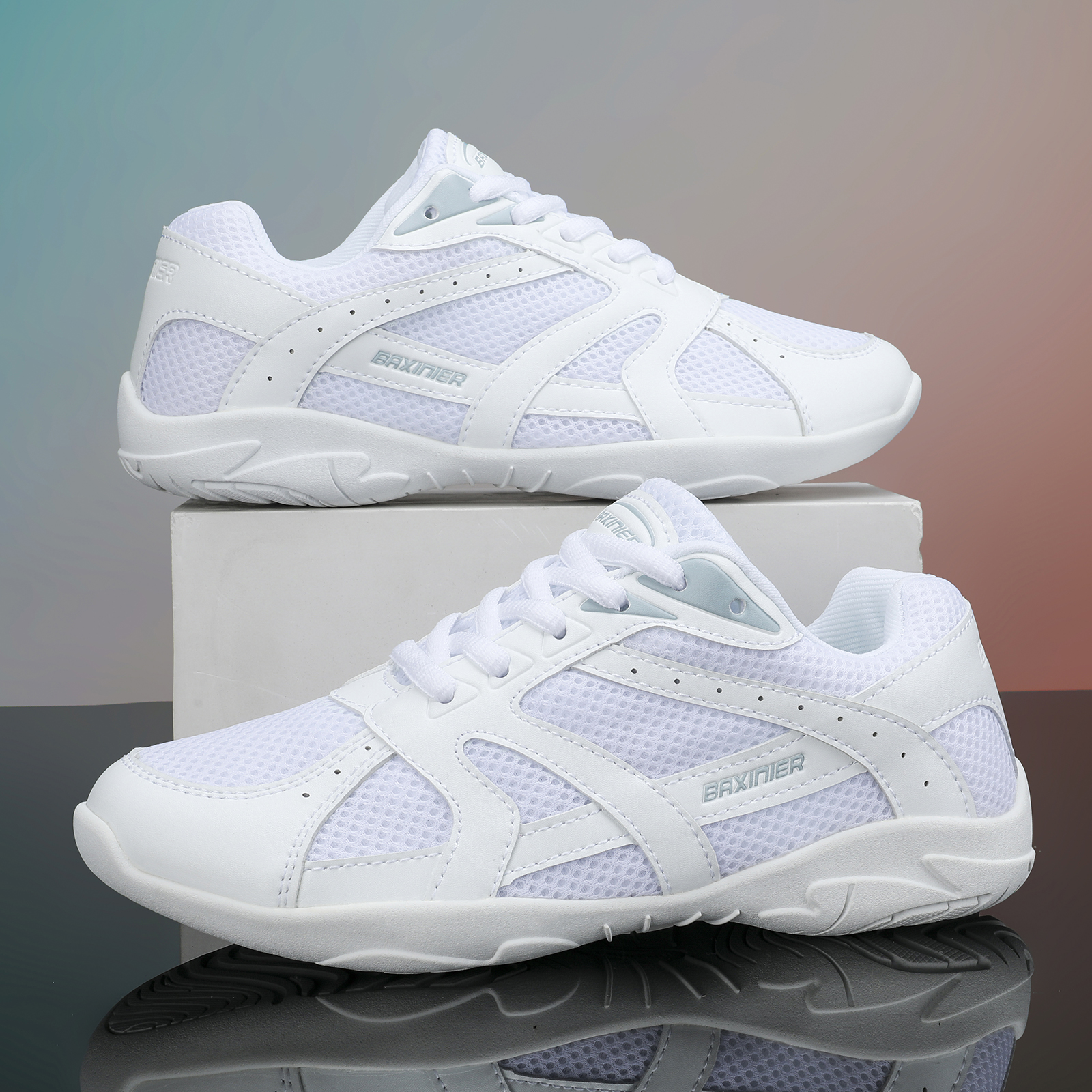 BAXINIER Youth Girls White Che - Badminton Youth review and price