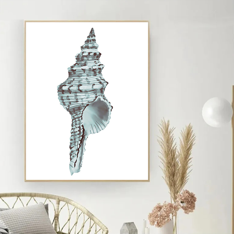 Blue White Lighthouse Sailboat - Badminton Poster review and price
