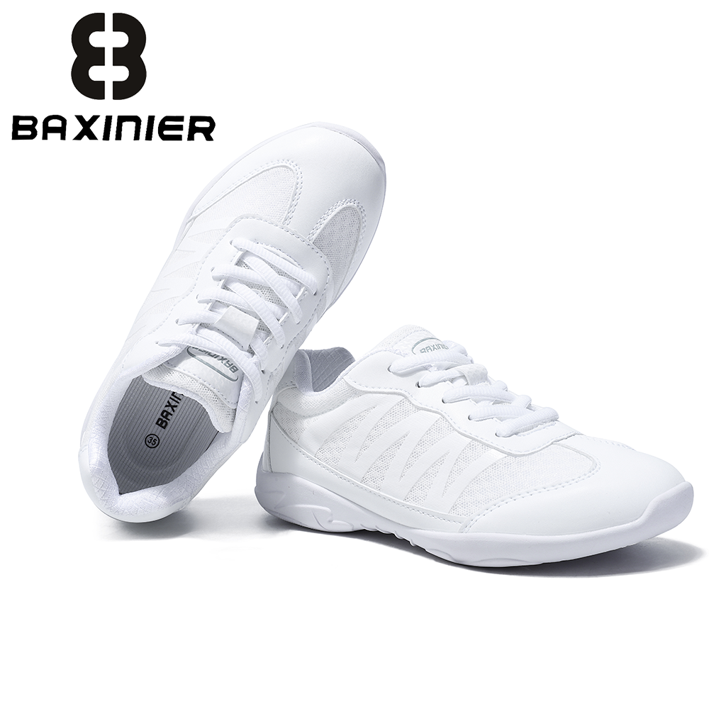BAXINIER Girls White Cheer Ath - Badminton Youth review and price
