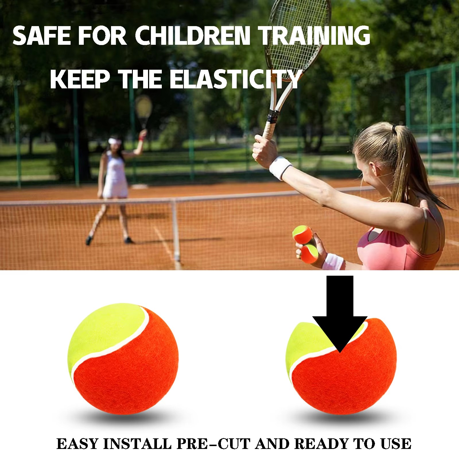 6pcs Kids Tennis Balls Set Sof - Badminton Youth review and price