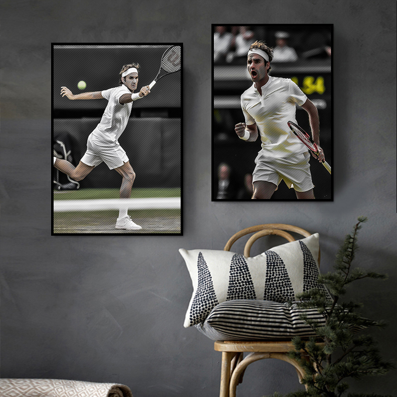 World Tennis Poster Player Raf - Badminton Quotes review and price