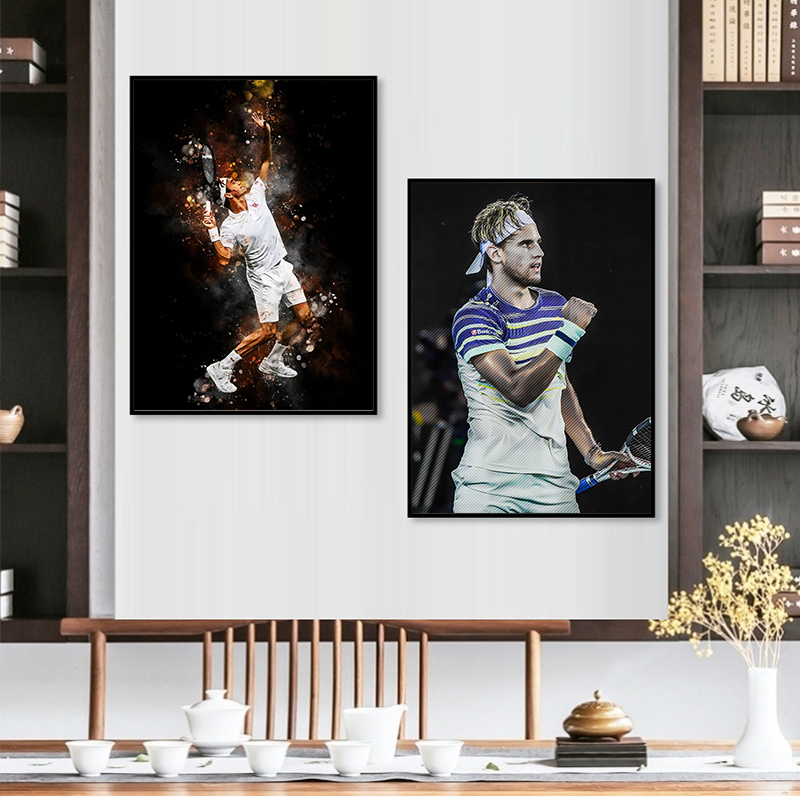 World Tennis Poster Player Raf - Badminton Quotes review and price
