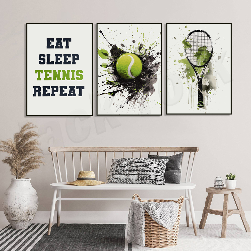 Tennis wall art, tennis prints - Badminton Quotes review and price