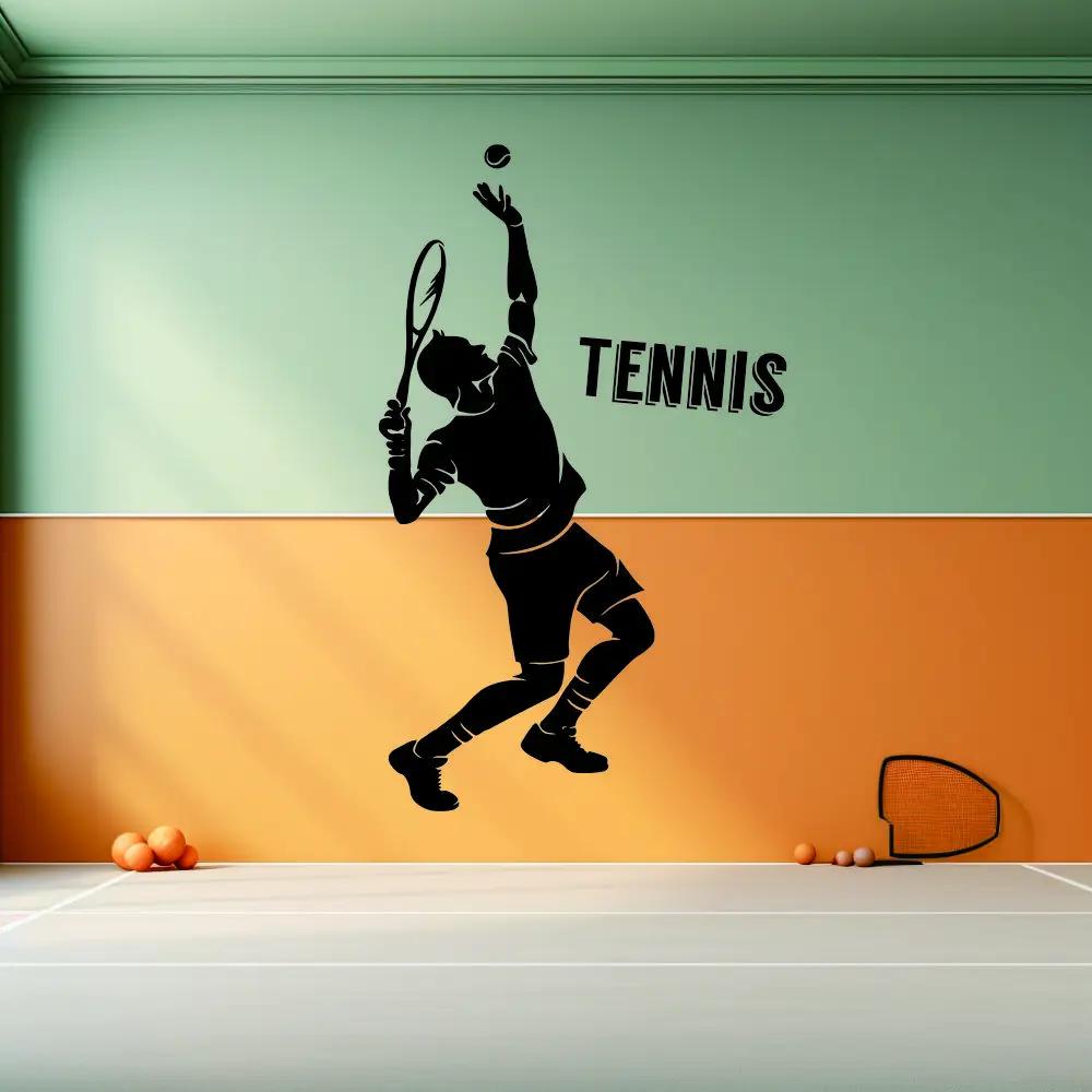 1 pc Tennis Player Play Tennis - Badminton Quotes review and price