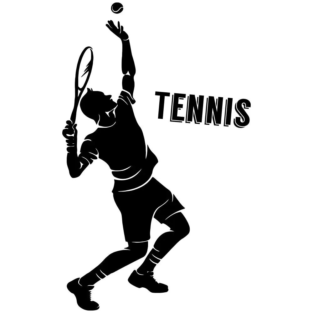 1 pc Tennis Player Play Tennis - Badminton Quotes review and price