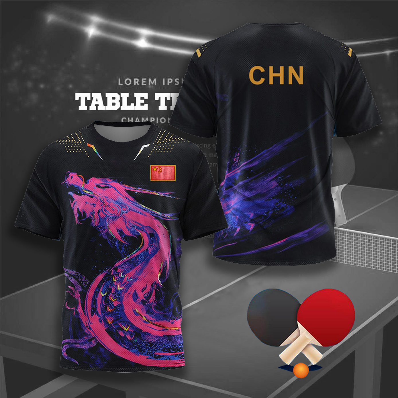 CHINA Dragon Table Tennis Grap - Badminton Lovers review and price