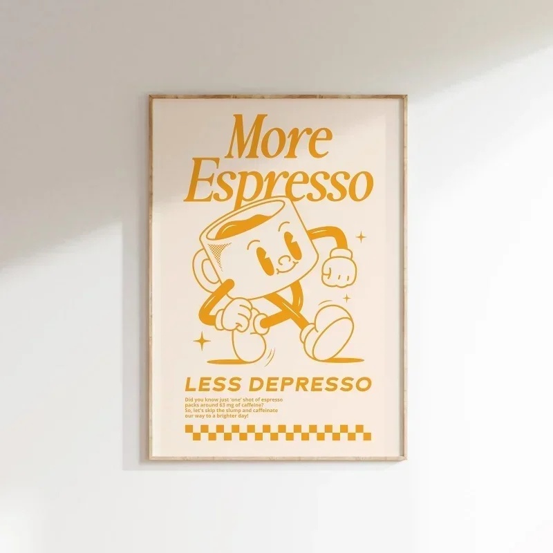 More Espresso Less Depresso Wa - Badminton Poster review and price
