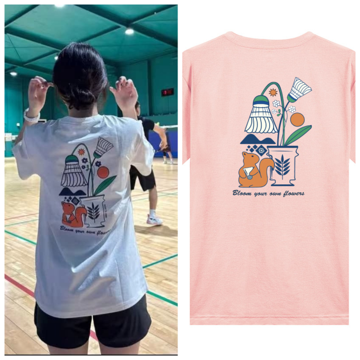 Small Squirrel Badminton Suit  - Badminton Lovers review and price