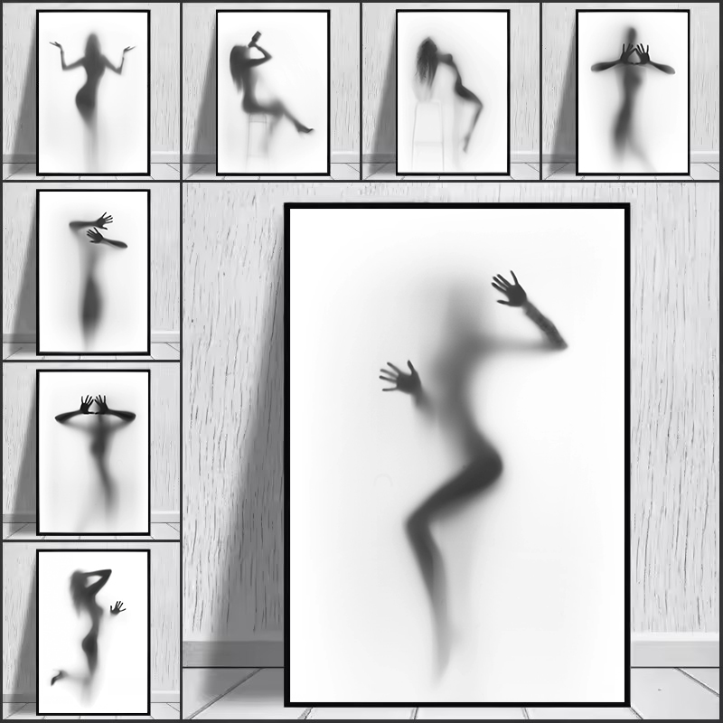 Abstract Mirror Fashion Poster - Badminton Poster review and price